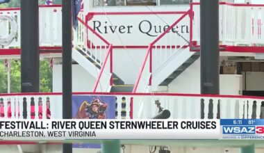 Festivall: River Queen sternwheeler cruises on Kanawha River
