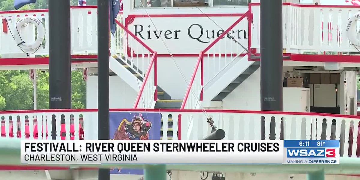 Festivall: River Queen sternwheeler cruises on Kanawha River