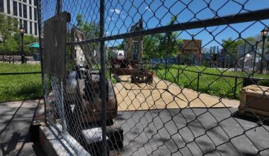 News 12 | Brooklyn | Asser Levy Park Playground Reconstruction Begins Nearly 2 Years After Fire