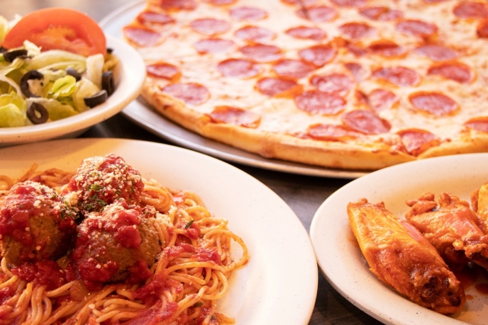 Brooklyn Pizzeria offers a variety of Italian dishes with all sauces made in-house, including New York-style pizza, lasagna, manicotti, baked ziti, and spaghetti with meatballs. (Courtesy Brooklyn Pizzeria)