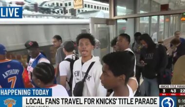 Local fans head to Knicks parade: Here’s what to know