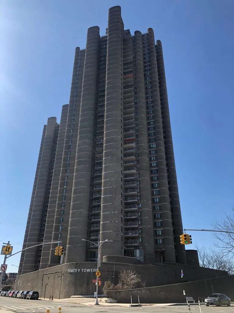 Tracey Towers, an 871-unit Mitchell-Lama complex in the Bronx, is now facing a proposed 31% rent hike over four years. Wikimedia