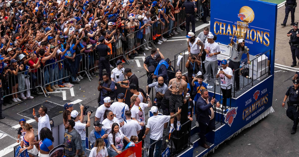 Meet the NYC high school athletes who joined the Knicks championship parade