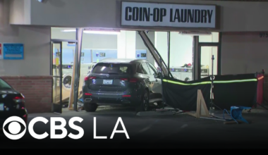 1 person killed after SUV crashes into laundromat in Manhattan Beach