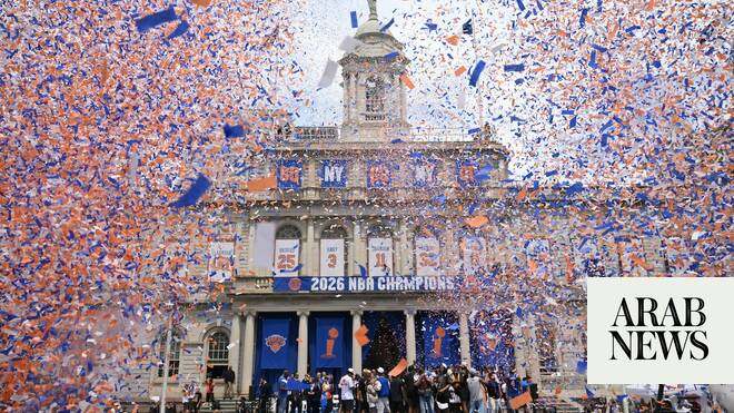 ‘Let’s hear it for New York’: Two million fans flood Manhattan for Knicks victory parade