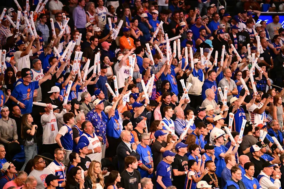 Fans during Game 4 of the 2026 NBA Finals on June 10, 2026 at Madison Square Garden in New York, New York. NBAE via Getty Images