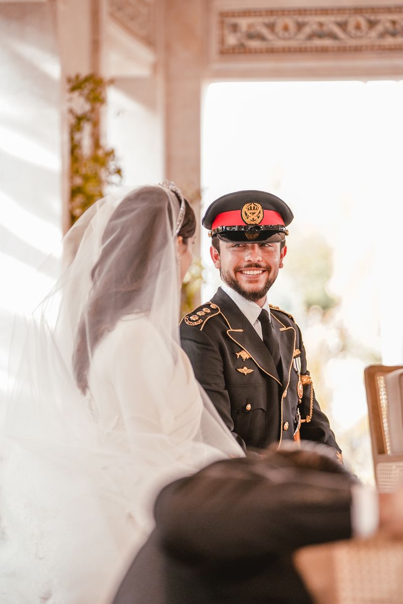 Crown Prince Al Hussein and Princess Rajwa Al Hussein