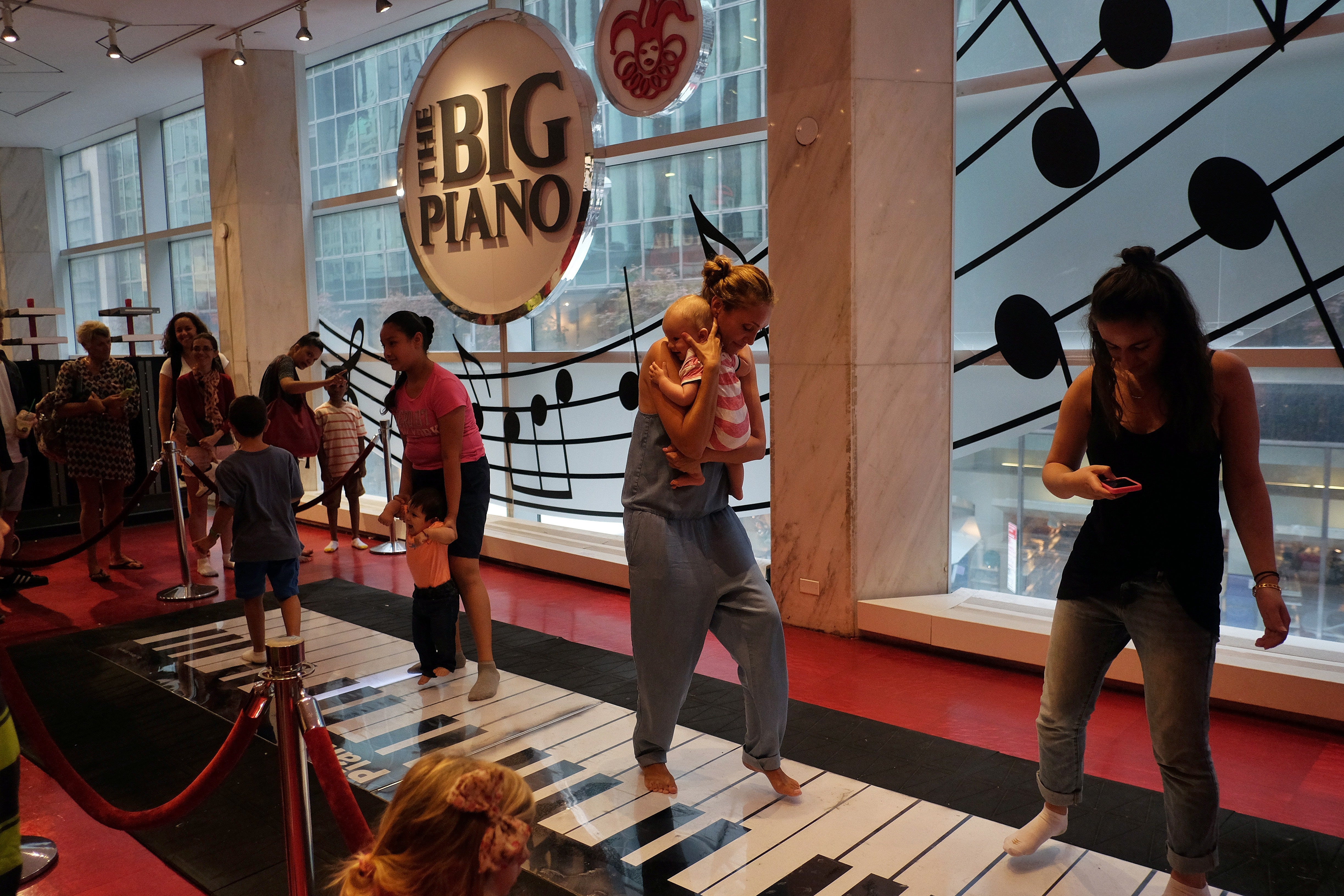 Fao Schwarz is known for its ginormous, dance-on piano, which was included in the movie Big