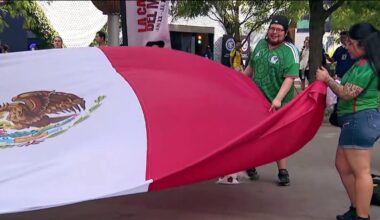 Mexico fans in Queens celebrate after team’s win on first day of World Cup action – NBC New York