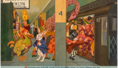 Rescued mural depicting Alice’s adventures in New York wonderland back on view for first time in decades - The Art Newspaper