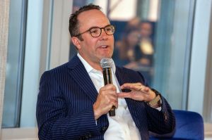 Frank Monterisi Jr. speaks at a panel at the Commercial Observer Residential Forum.