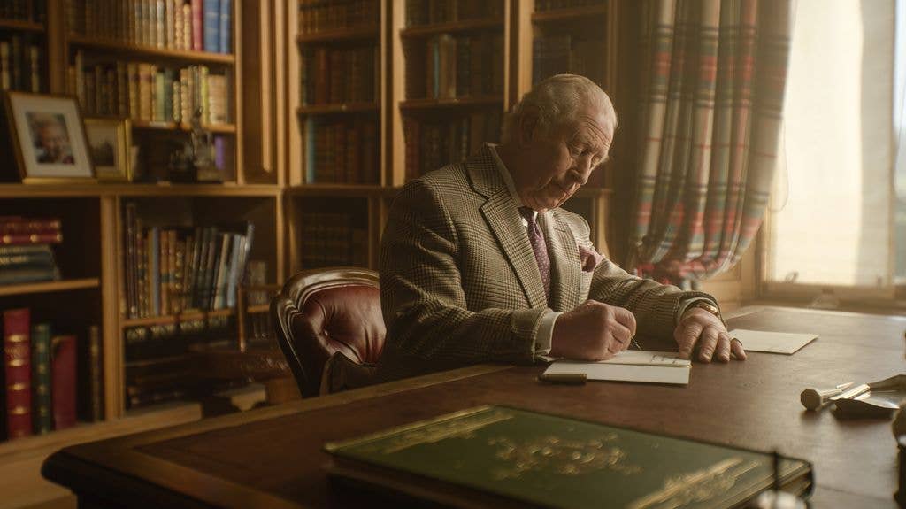 King Charles filmed at Balmoral to surprise Sir David Attenborough on his 100th birthday