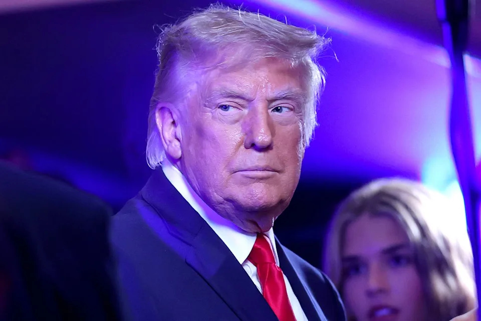 Donald Trump attends New York Knicks game at Madison Square GardenCredit: Al Bello/Getty