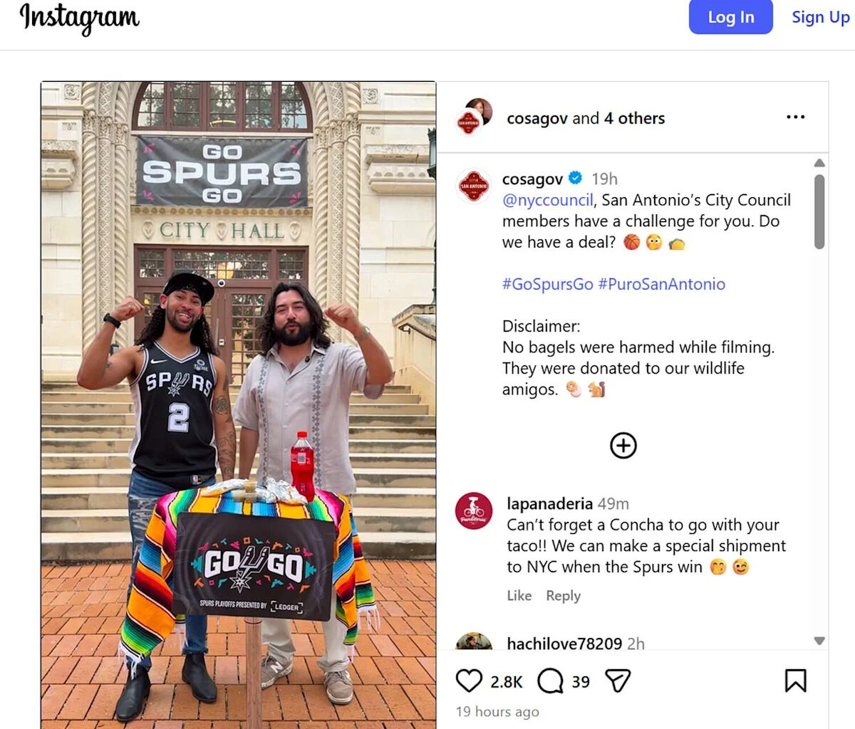 Tacos for bagels? San Antonio, New York city councils in food fight over NBA Finals