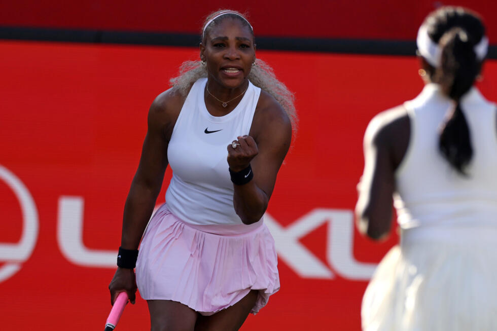 Serena Williams made a winning return to tennis after four years away from the sport