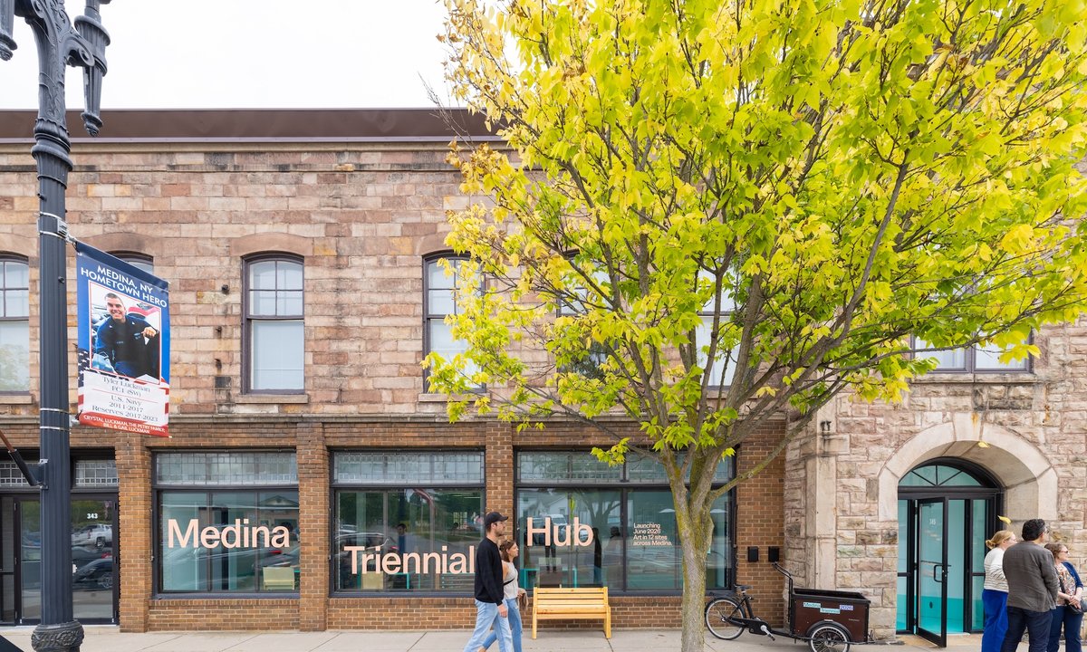 Inaugural Medina Triennial transforms small village in upstate New York - The Art Newspaper