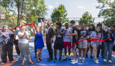 Students Transform Basketball Court - Queens Gazette