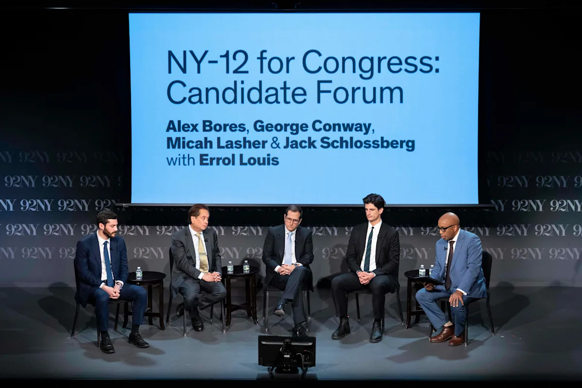 Democrats spar over big tech during debate for coveted congressional district in Manhattan