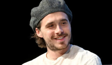 Brooklyn Beckham appears to take aim at sister Harper's letter snub in a blink-and-you-miss-it moment
