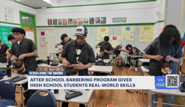 News 12 | Bronx | After School Barbering Program Prepares High School Students For Future Opportunities