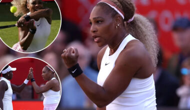 Serena Williams victorious in tennis return at Queen’s Club with ‘decent’ performance