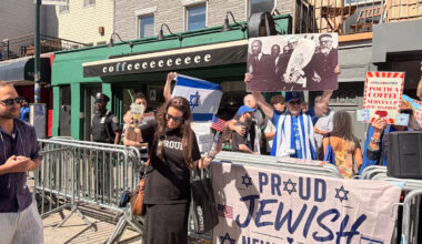 Brooklyn café becomes protest site after coffee chain bans Rep. Dan Goldman over Israel stance