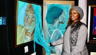 Inspired by her Haitian roots, Chantal Gesse creates immersive works of art from her Harlem enclave