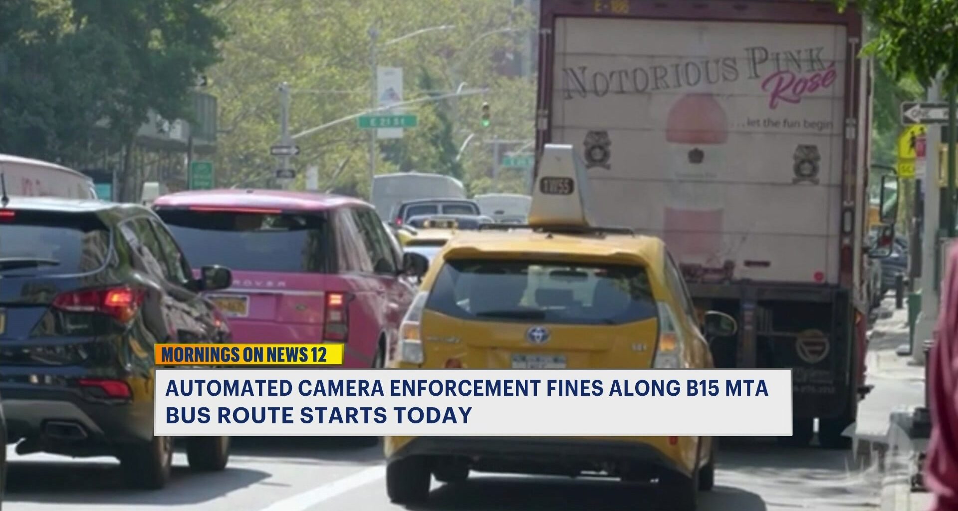 News 12 | Brooklyn | New Cameras On B15 Buses Mean Tickets For Drivers Starting Today