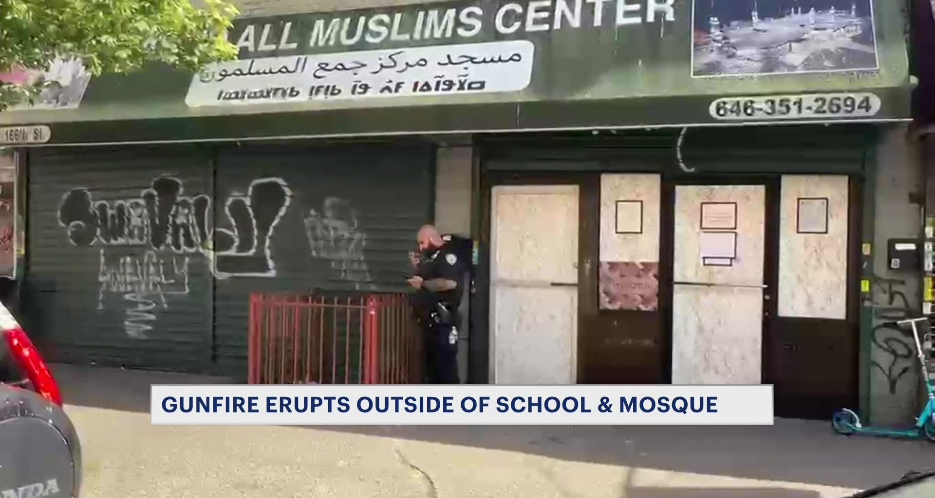 News 12 | Bronx | Gunfire Erupts Outside Highbridge Mosque 2 Persons Of Interest In Custody