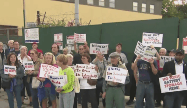 ‘Not Here’: Queens residents rally against battery storage