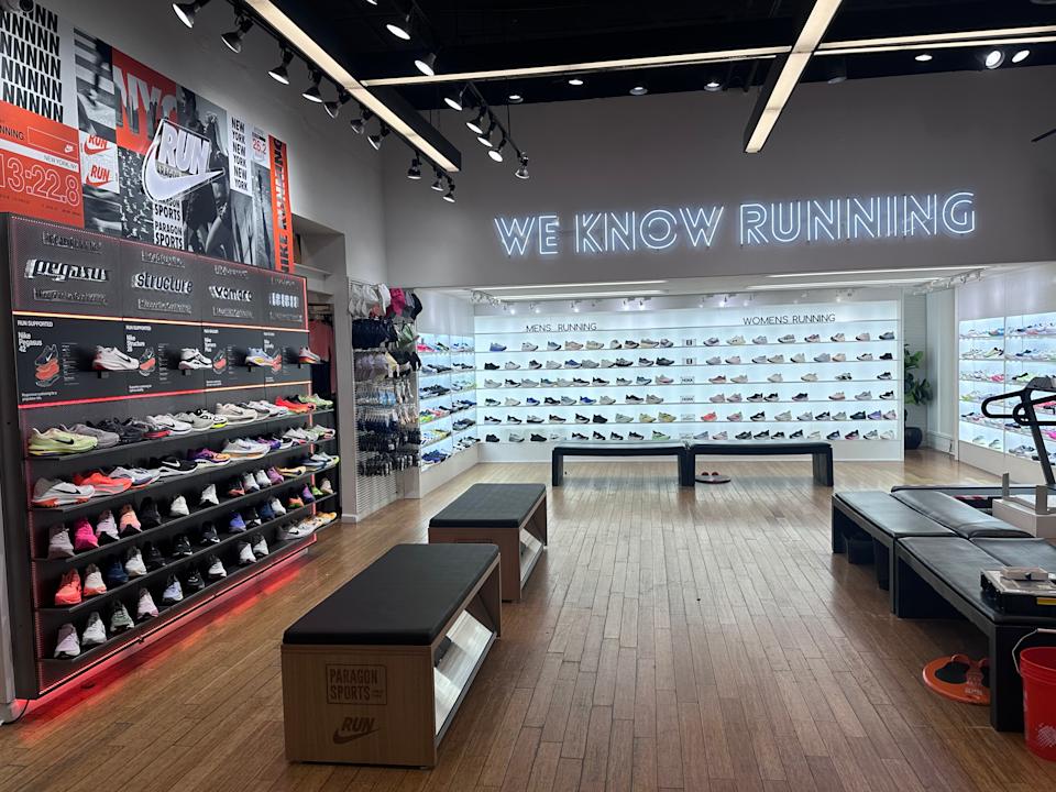 Paragon Sports’ is NYC’s Best Run Specialty Store featuring the new Nike Running wall