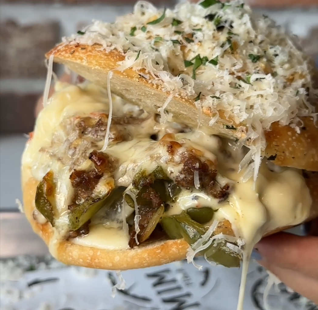 This Staten Island Spot Stuffed A Cheesesteak Inside Garlic Focaccia and It Is Insane