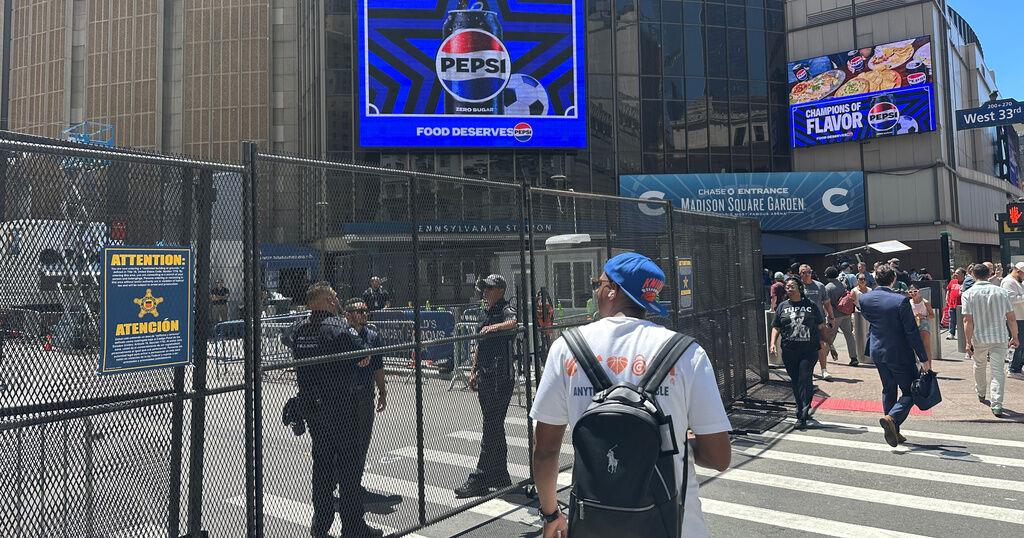 NYC imposes stringent security as Trump becomes 1st sitting US president to attend NBA Finals game | National