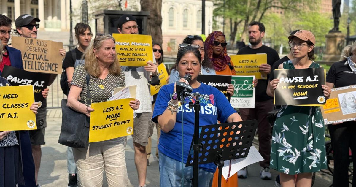Slow down AI rollout in NYC public schools, majority of City Council says | National News