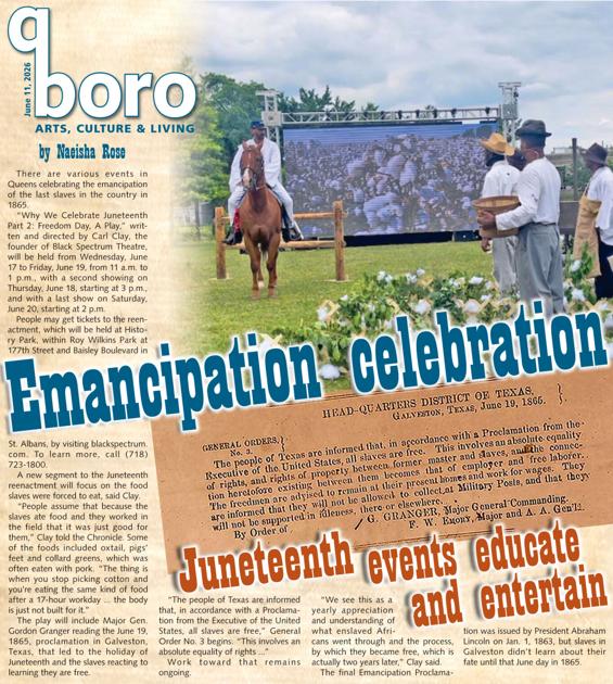 Have fun this Juneteenth in the World’s Boro |