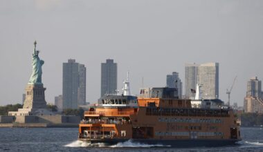 Quiet plans for 'SNL’s' Davidson and Jost’s Staten Island ferry during World Cup spark concern | Entertainment
