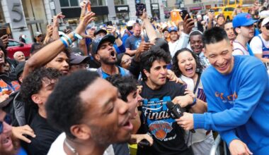 A dream day for New York fans with Knicks on the road to clinch and Brazil vs. Morocco in World Cup | Basketball