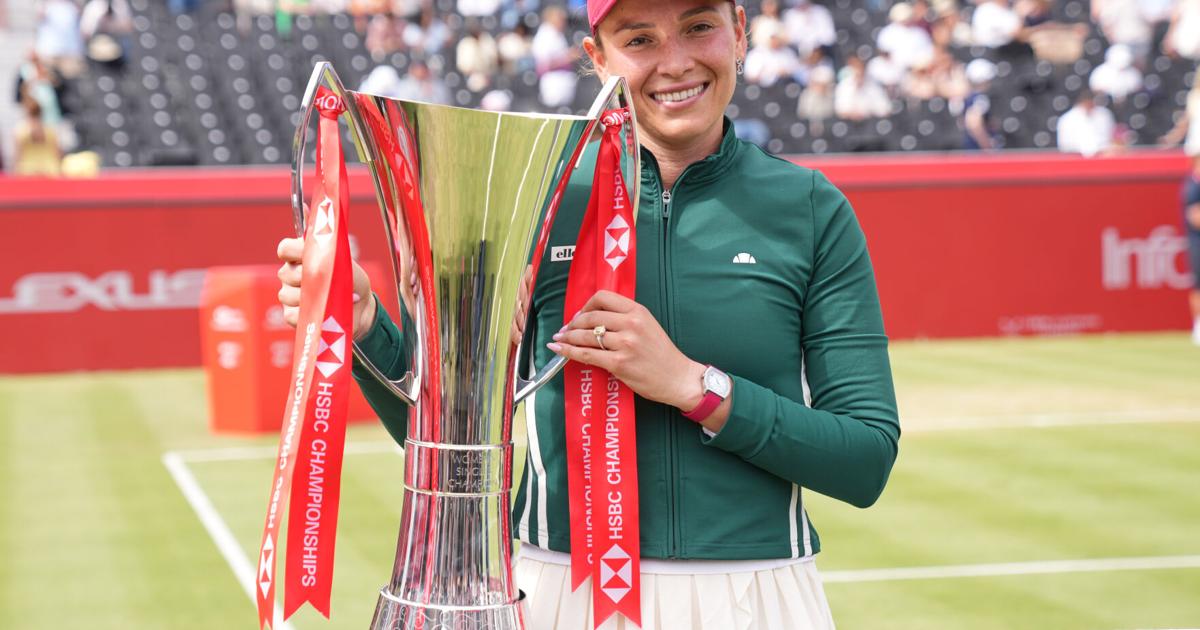 Vekic wins Queen's Club final in straight sets to deny dream title for Raducanu | National Sports