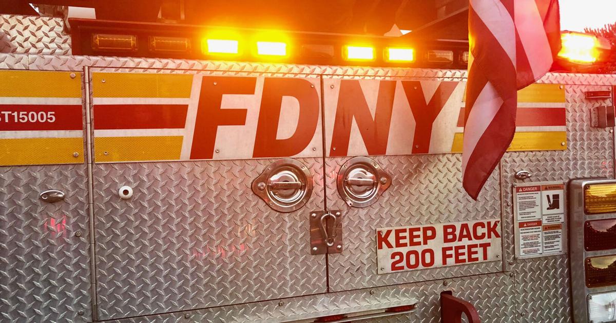 Fire engulfs historic wooden Brooklyn church, collapses steeple | National News
