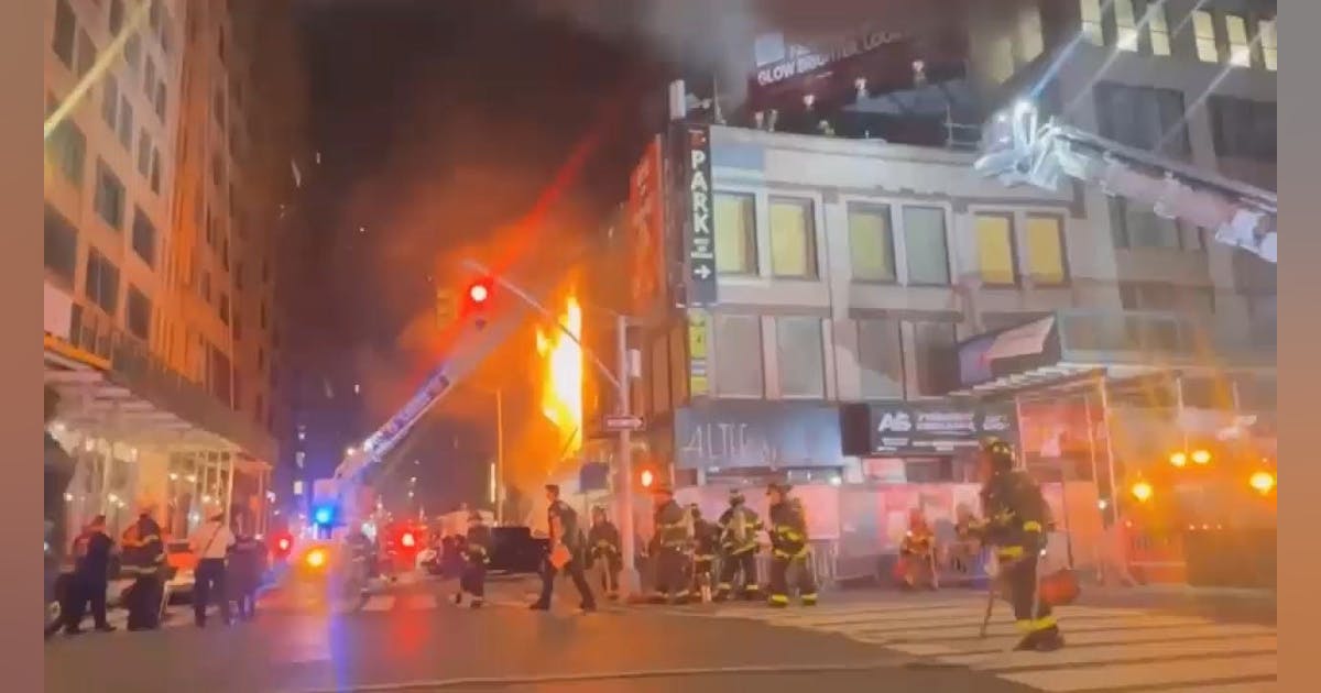 FDNY Crews Battle Fire in Manhattan Building