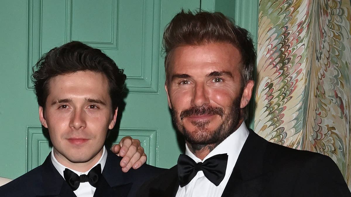 David Beckham ignores Brooklyn's public snub and shares photo of 'beautiful' son