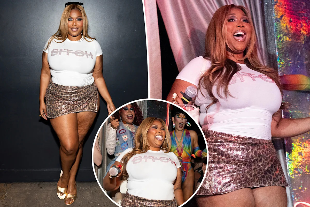 Lizzo twerks at NYC gay bars to celebrate album release and pride month