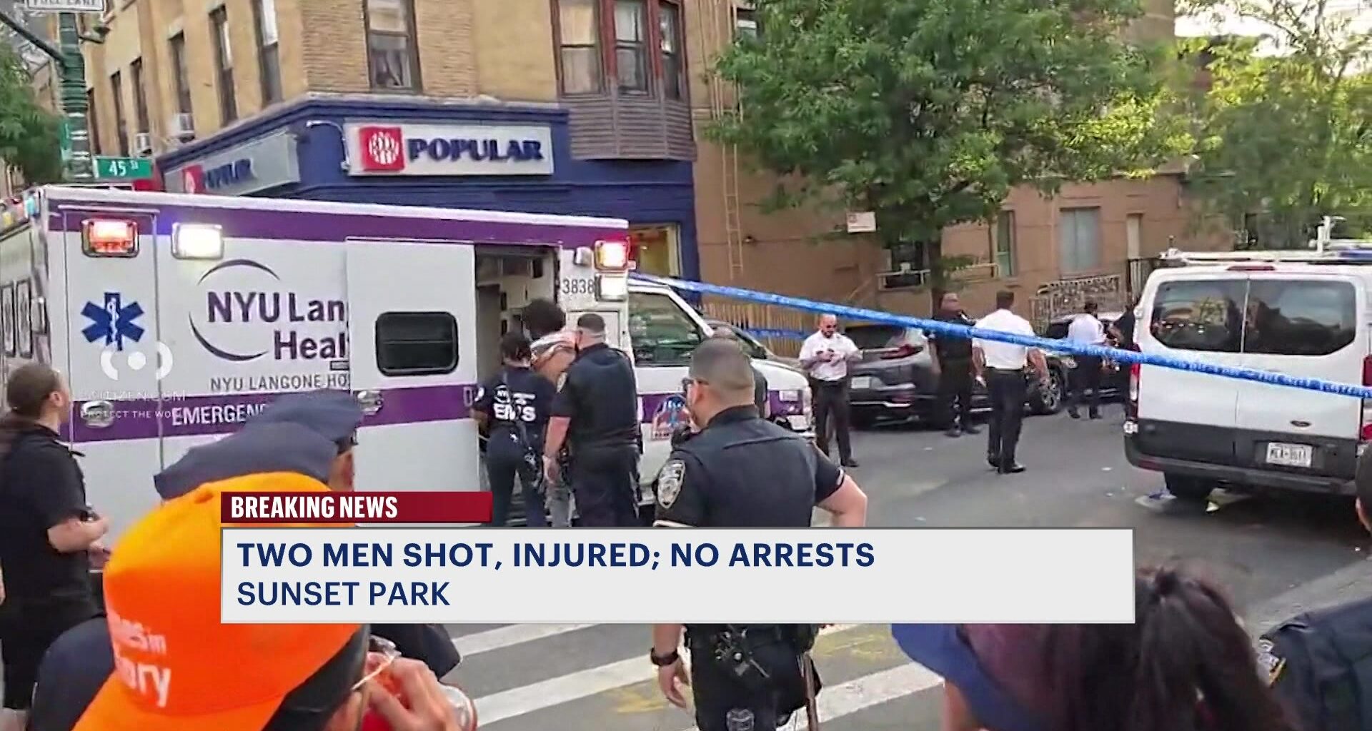 News 12 | Brooklyn | Two Men Shot In Sunset Park