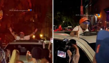 Spike Lee gets ‘Pope’ mobile treatment in Brooklyn after New York Knicks take NBA finals lead