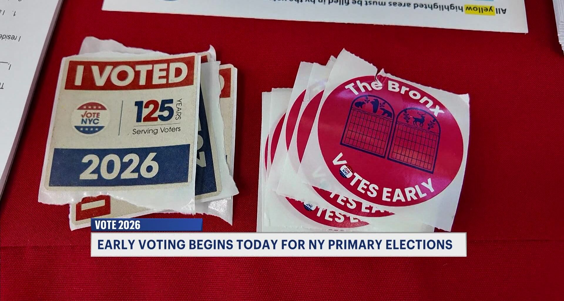 News 12 | Bronx | Early Voting Begins For June Primary Election In New York City