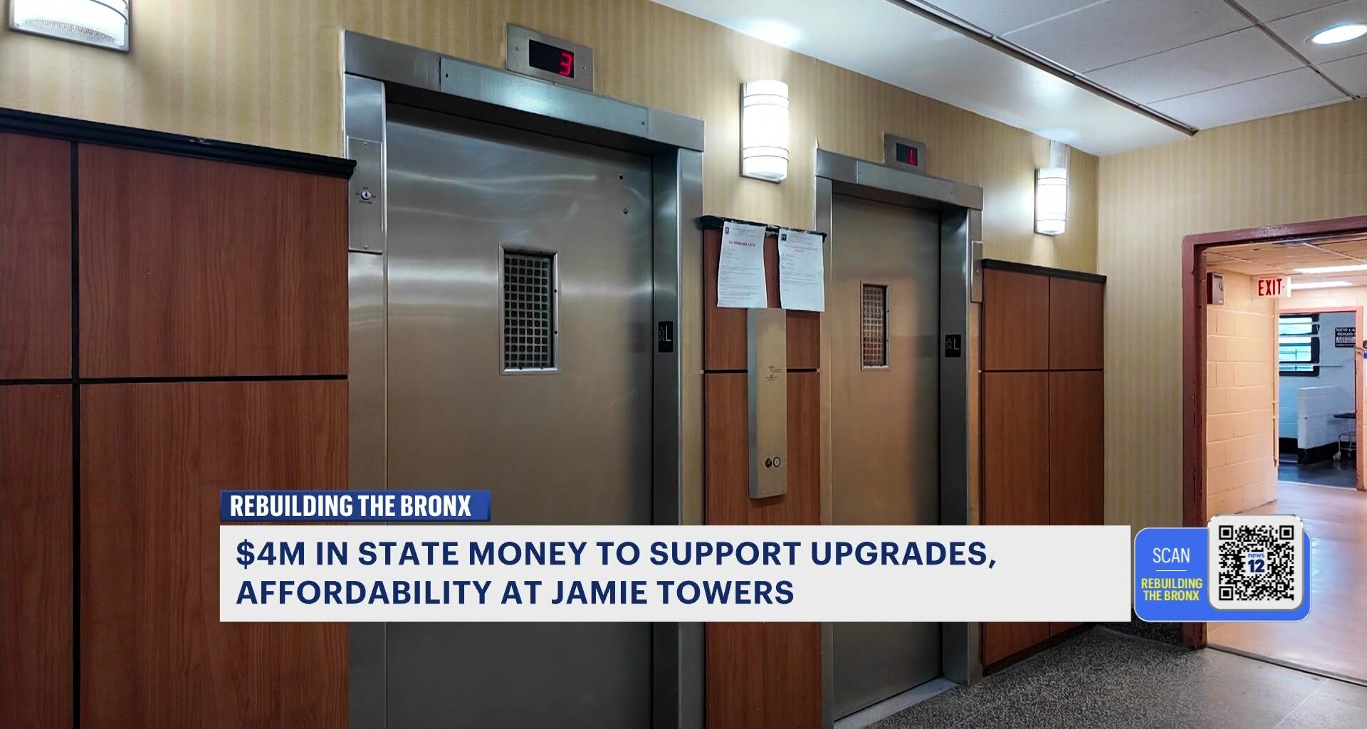 News 12 | Bronx | State Grants 4 Million In Funding To Support Upgrades Affordability At Jamie Towers