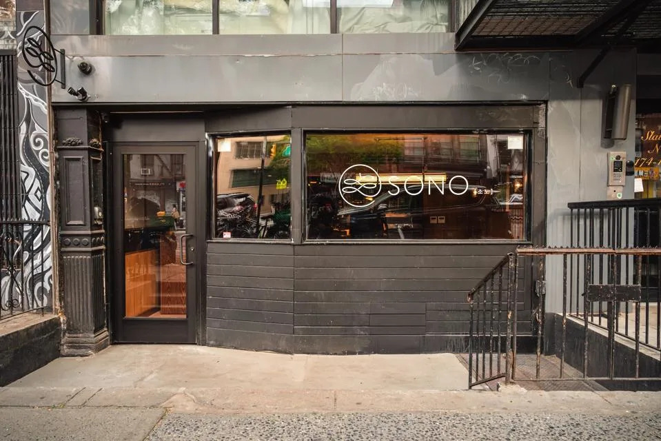 Outside Sono on First Avenue