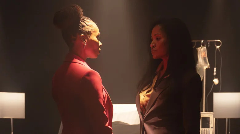 Madam and Carla on All The Queen's Men