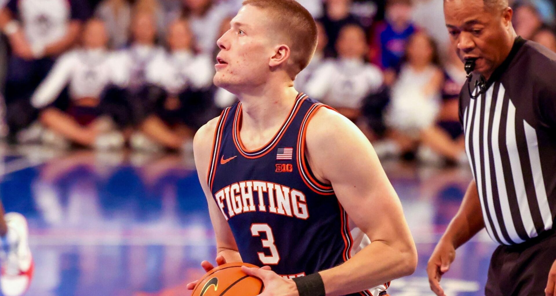Illini forward Ben Humrichous agrees to Exhibit 10 contract with Brooklyn Nets