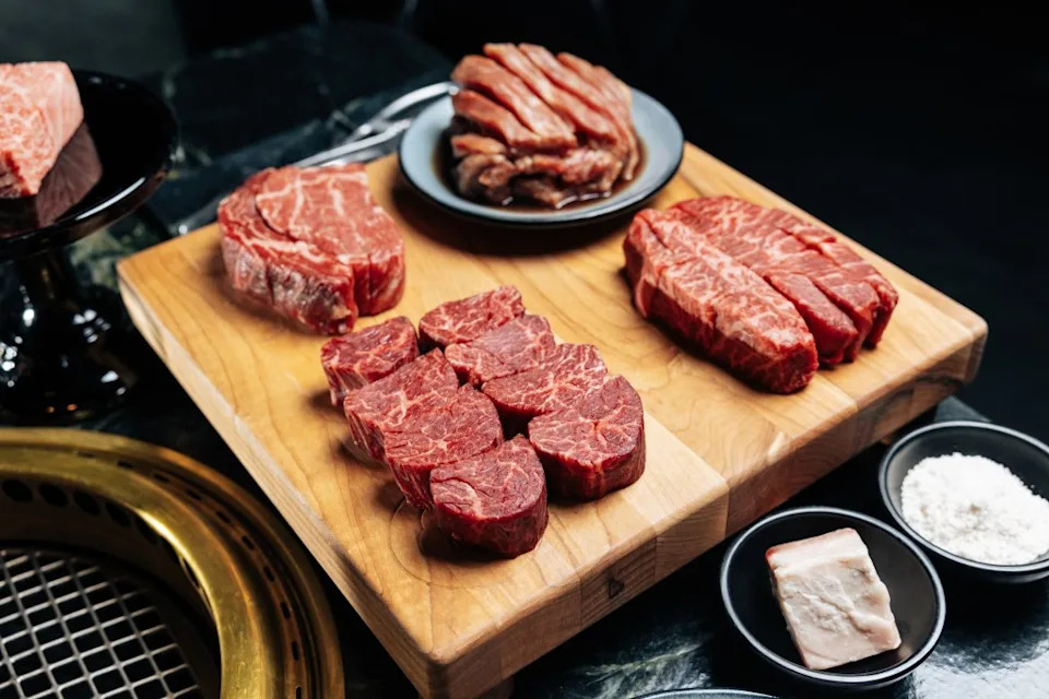 The menu centers around the $82 Butcher’s Feast. Emmy Park for NY Post